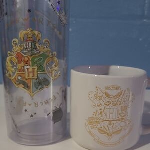 Harry Potter Wizarding World Bundle - Iridescent Tumbler & Gold Foil Mug